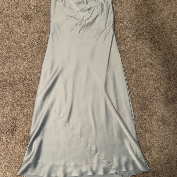 Show Me Your MuMu Blue Strapless Sundress Resort Wear - Picture 2 of 2